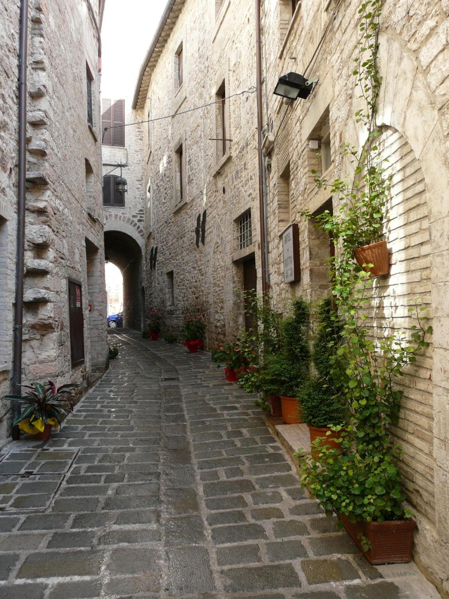 Hotel Il Vicoletto Ассизи Экстерьер фото
